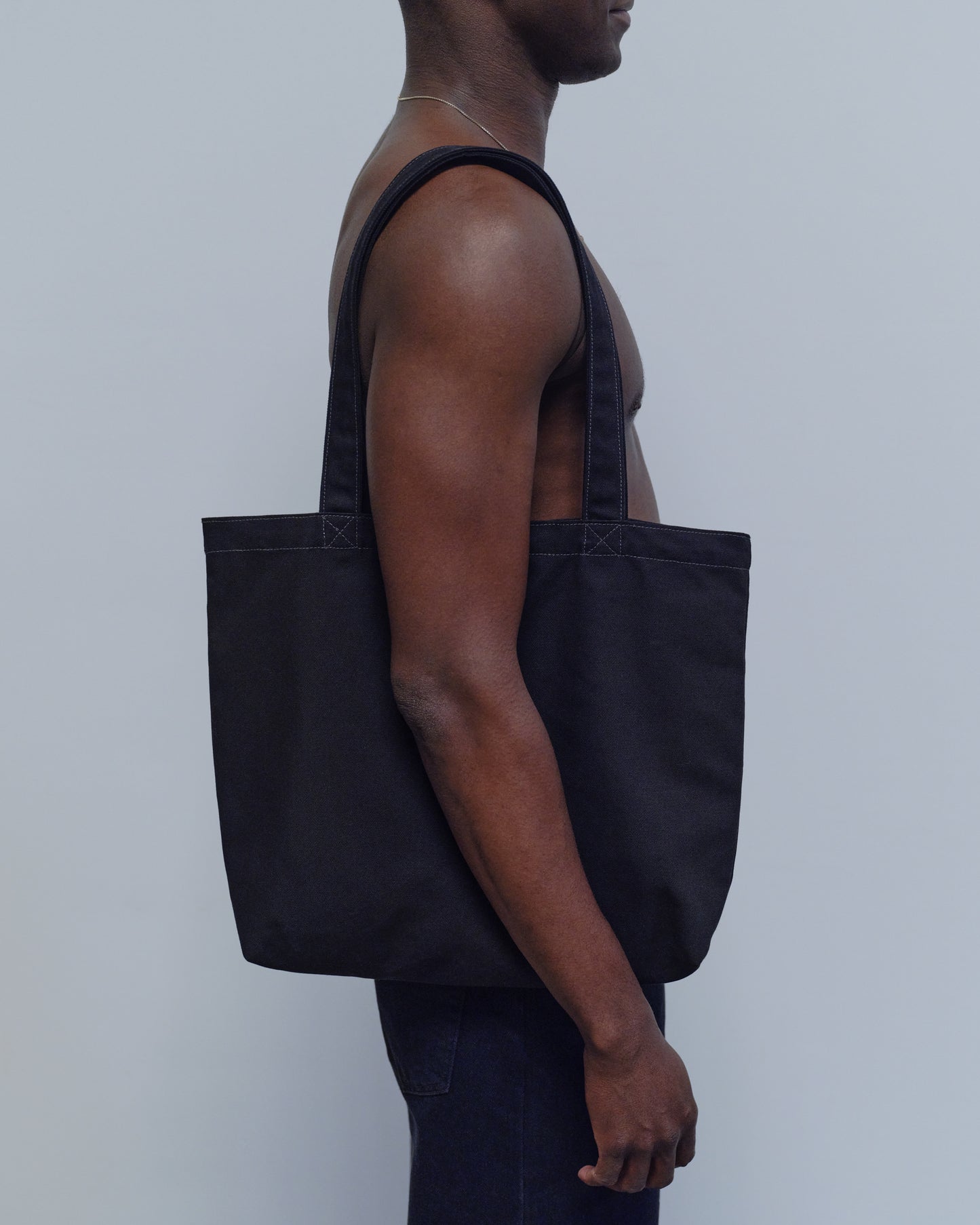 CANVAS TOTE, BLACK