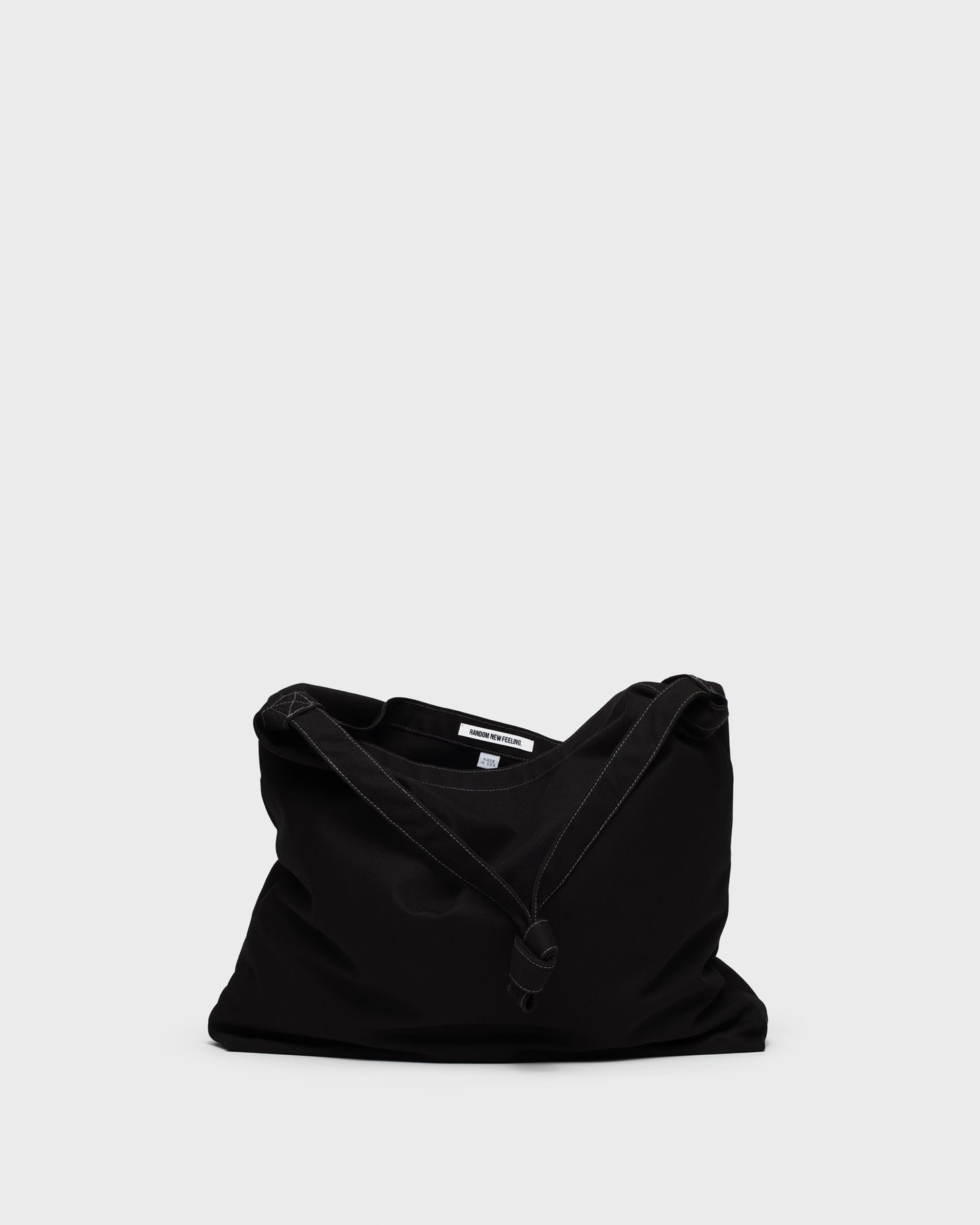 CANVAS MAIL BAG, BLACK