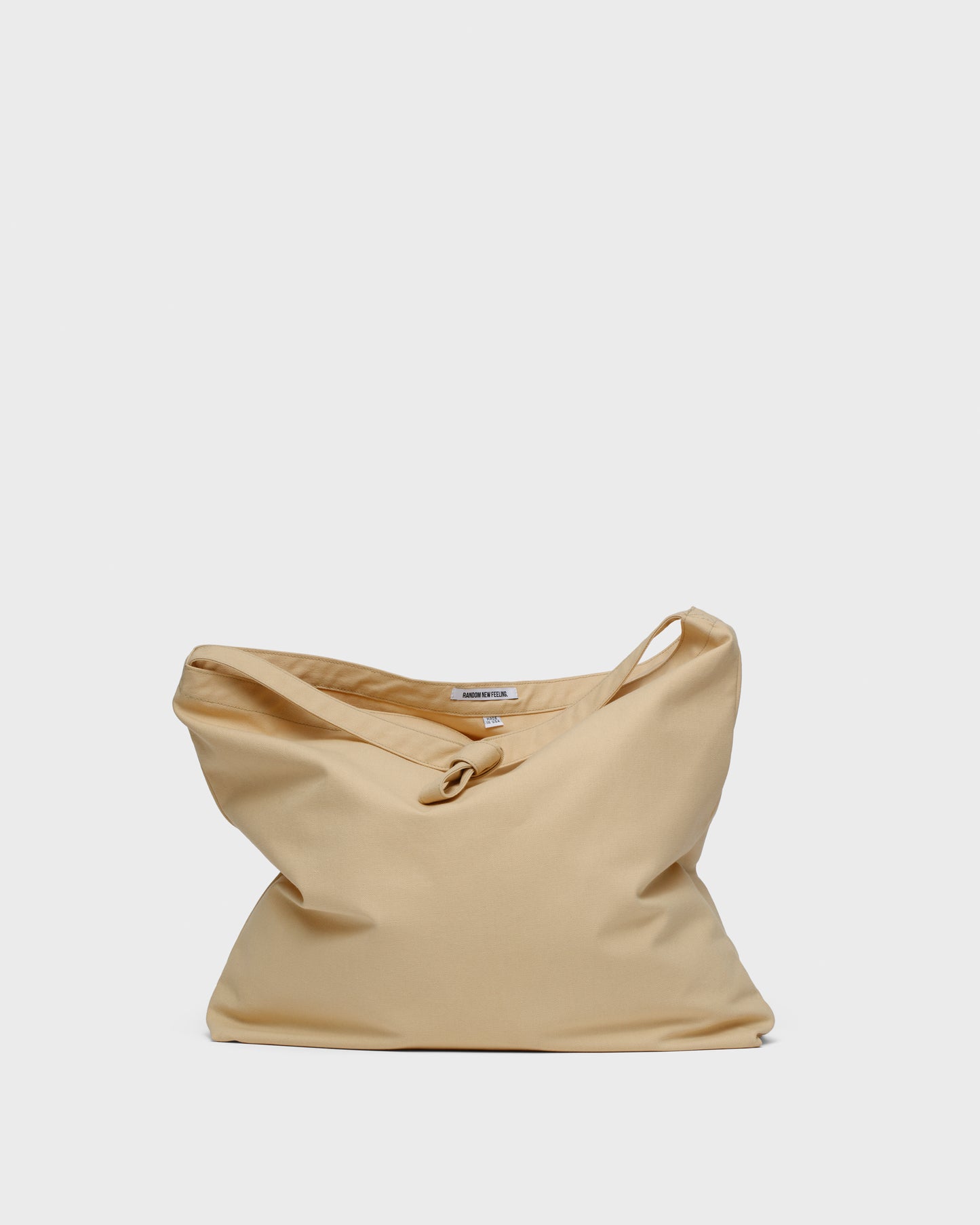 CANVAS MAIL BAG, CREAM