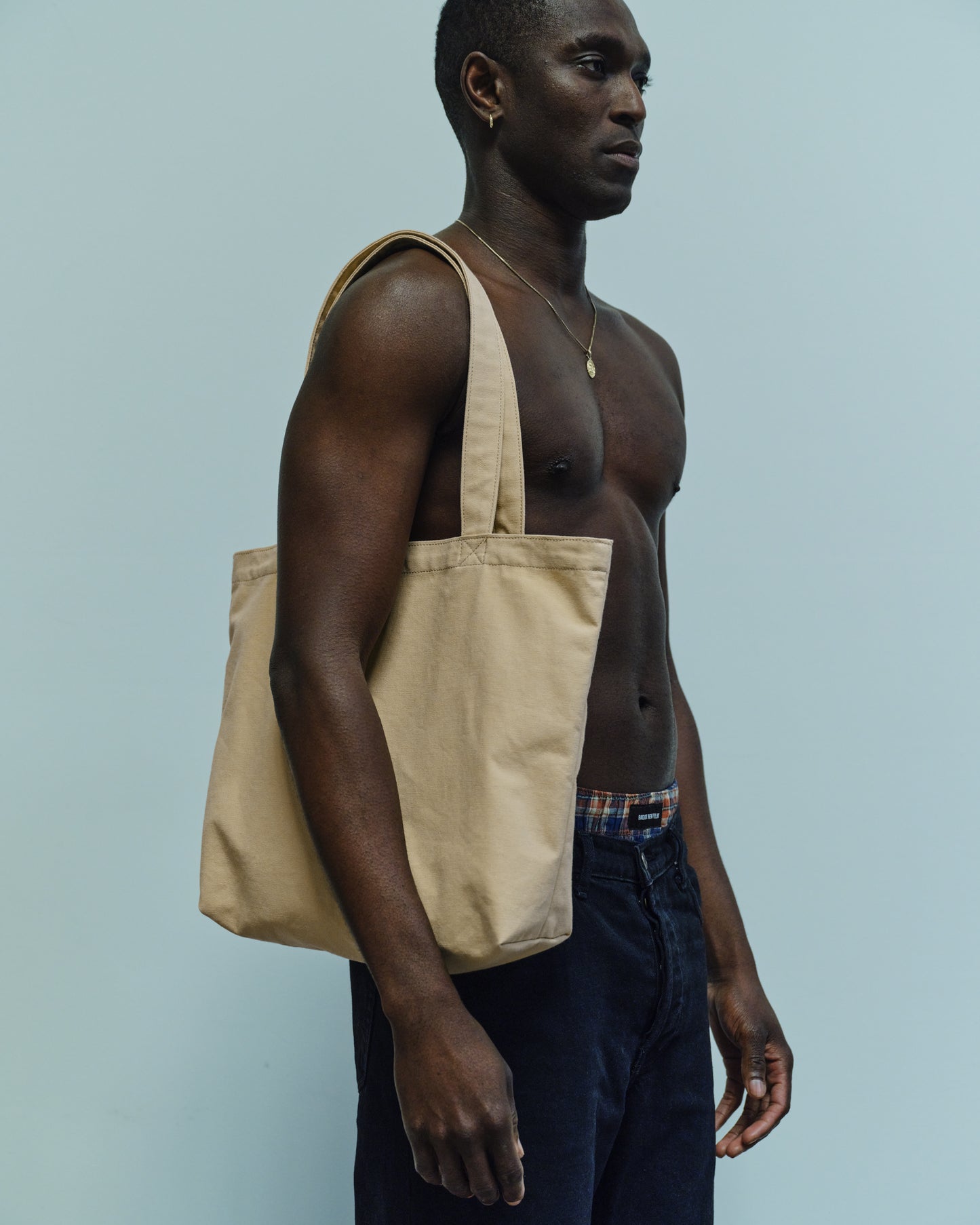 CANVAS TOTE, CREAM