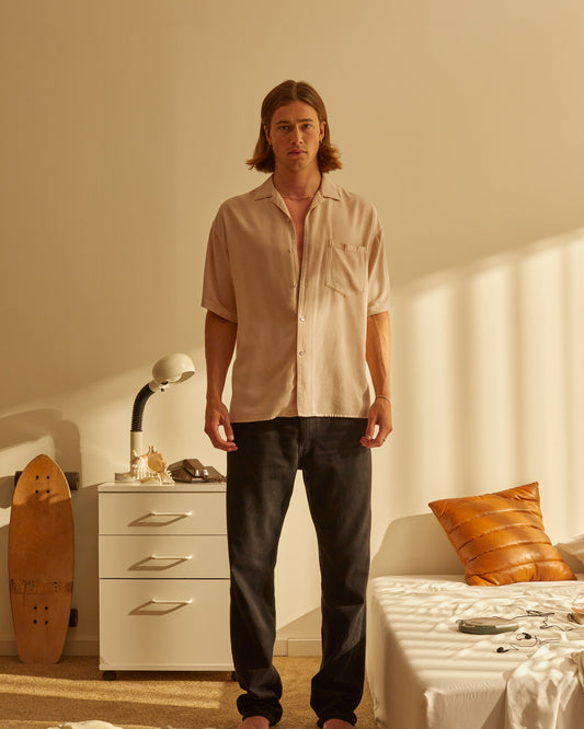WORKER SHIRT - Nude