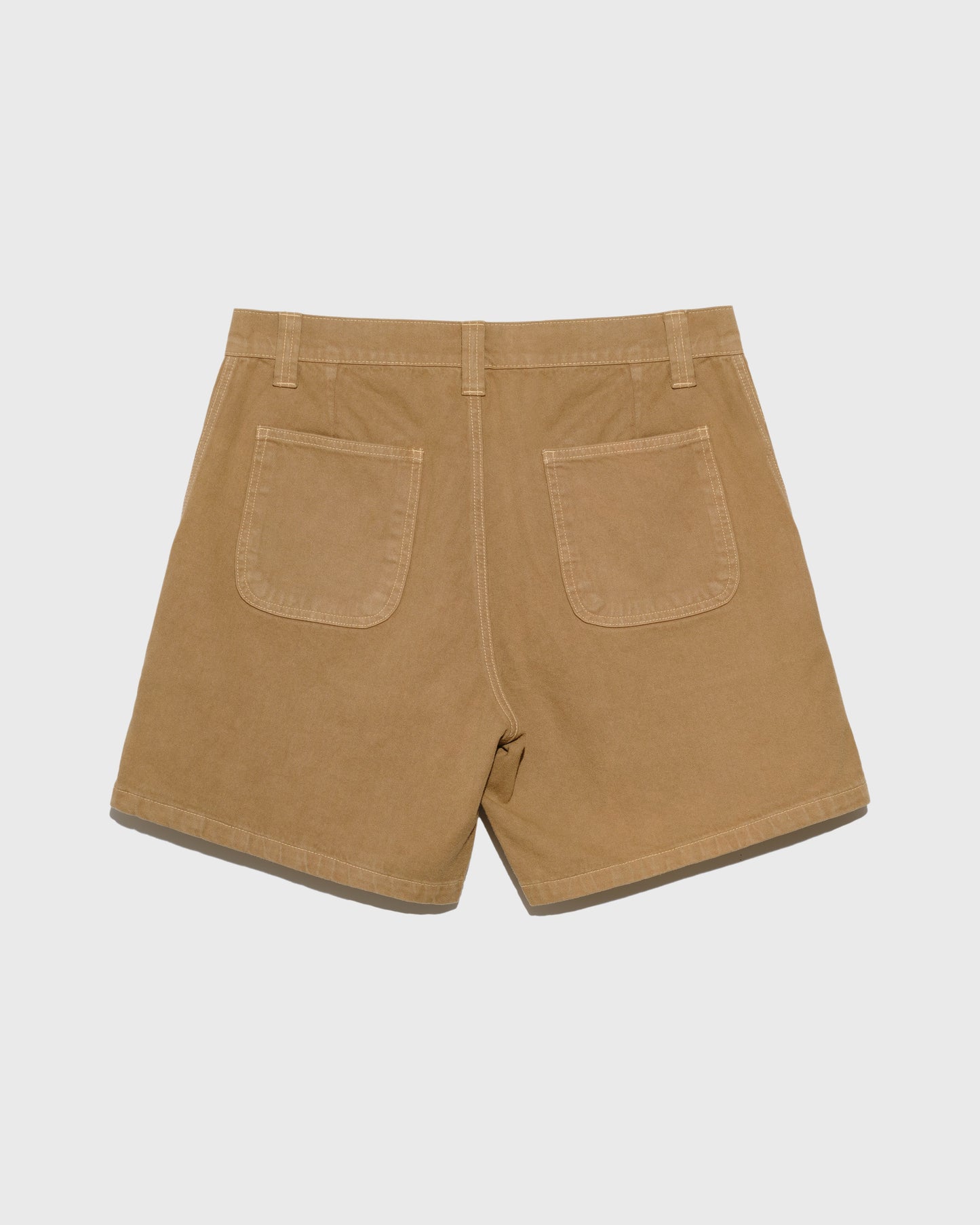 CANVAS WORKER SHORT - Camel
