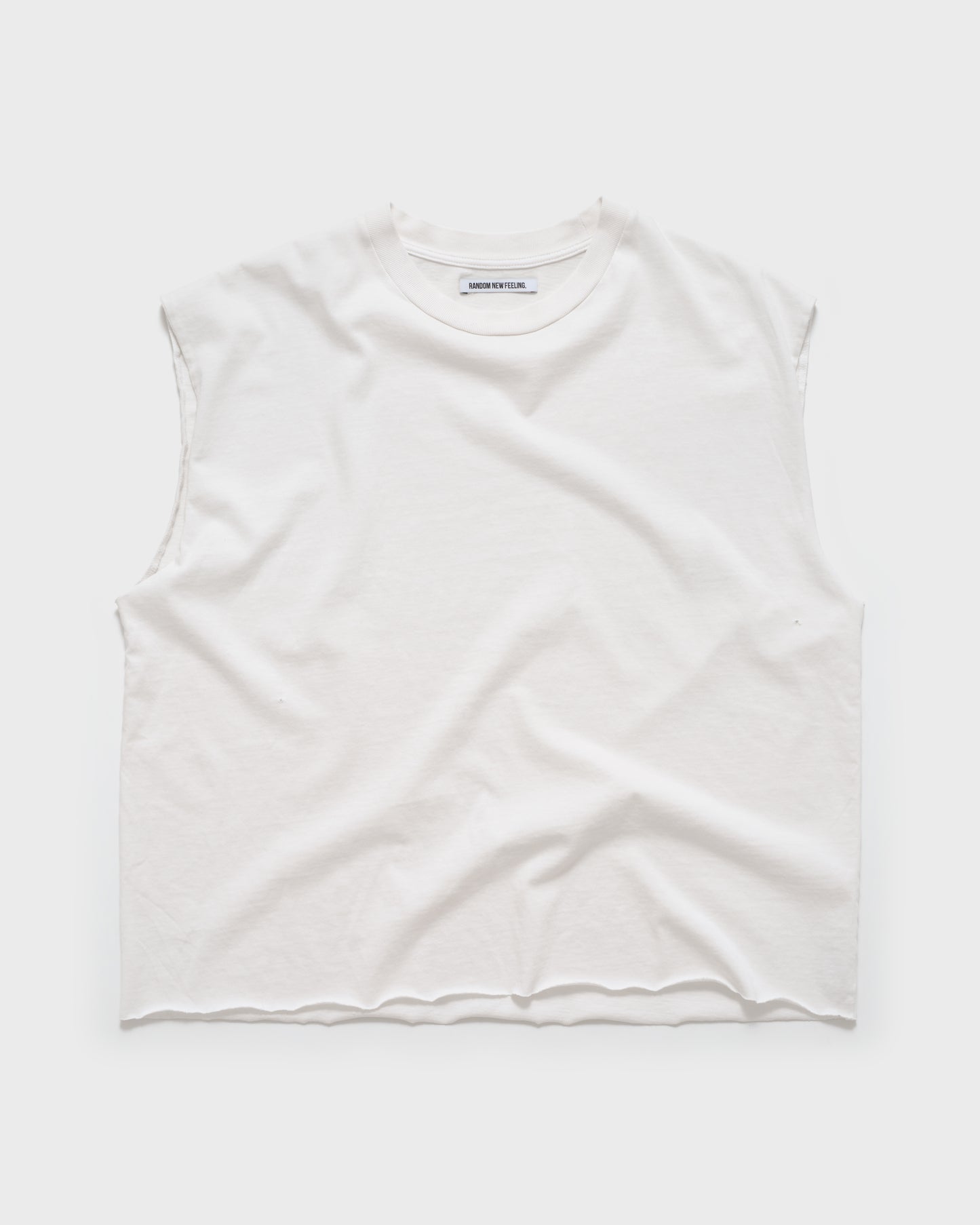 CROP CUT OFF - OLD WHITE