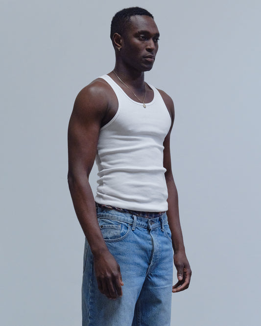 RIB BEATER - White