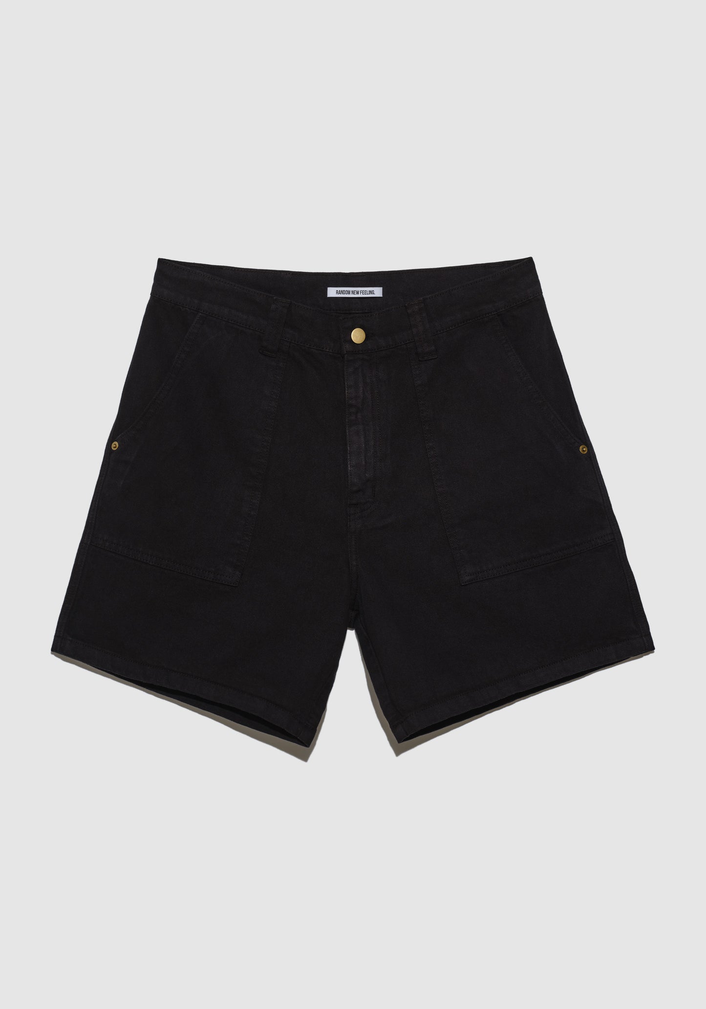 CANVAS WORKER SHORT, BLACK
