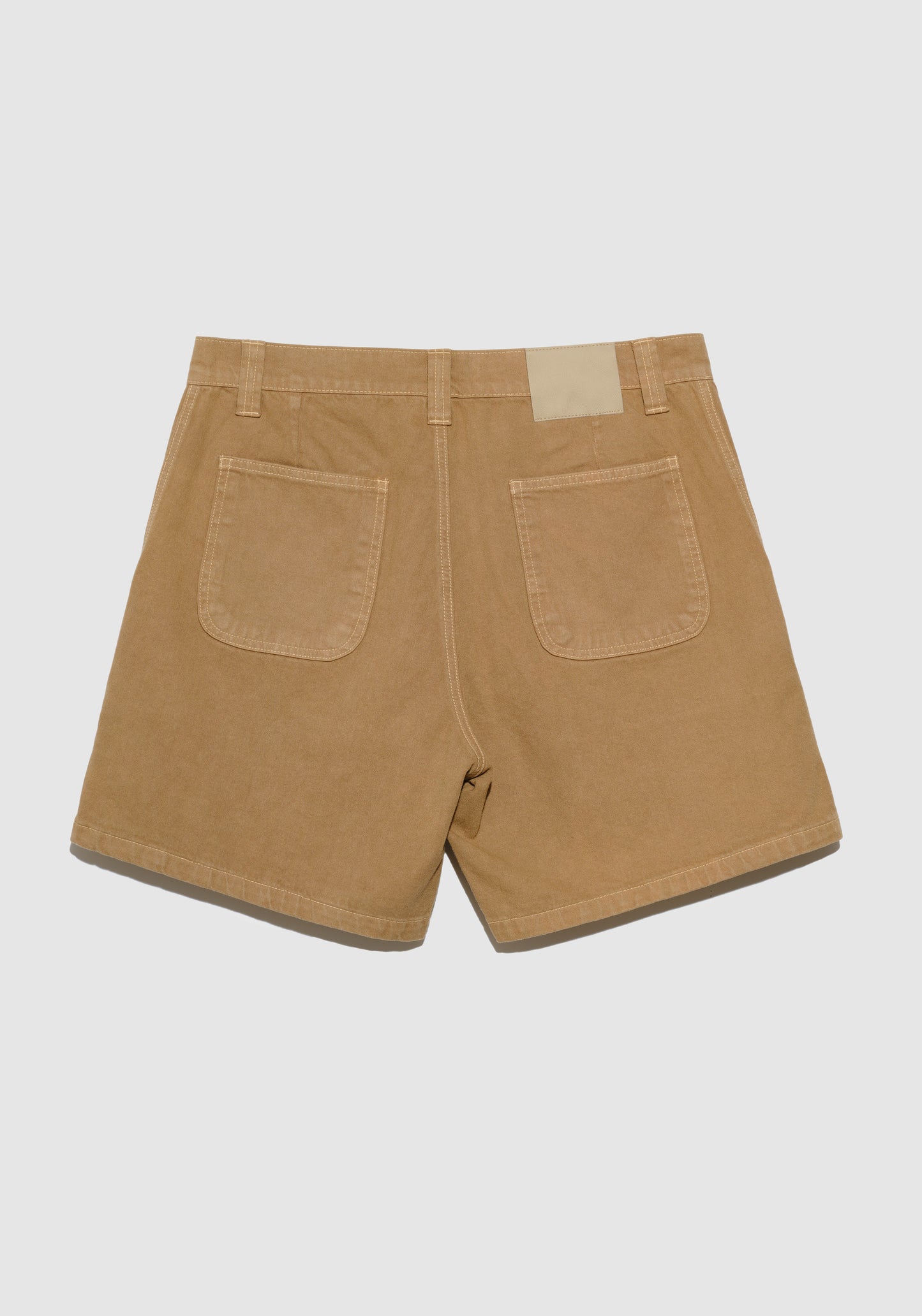 CANVAS WORKER SHORT, CAMEL