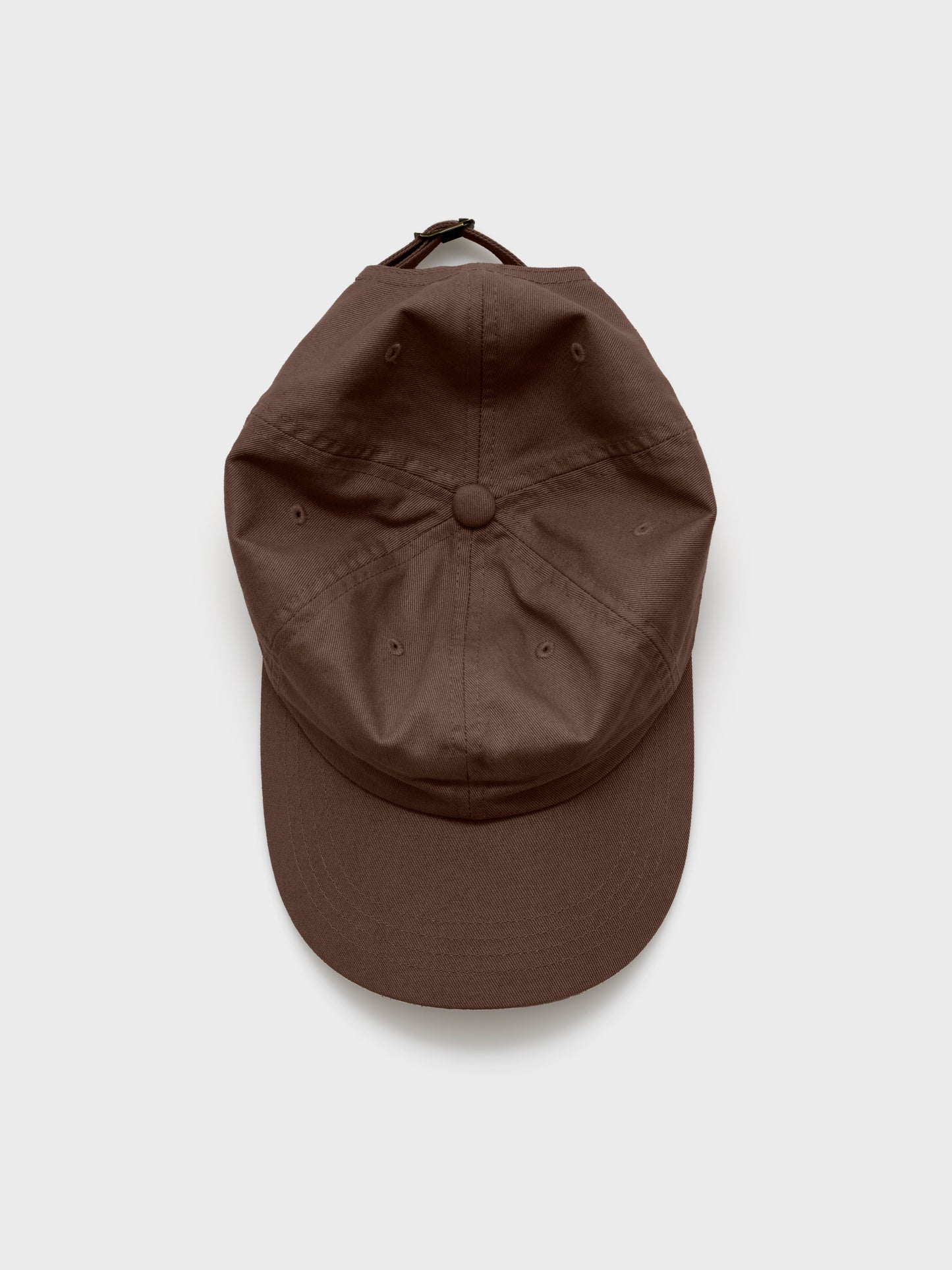 6 PANEL CAP - Brown