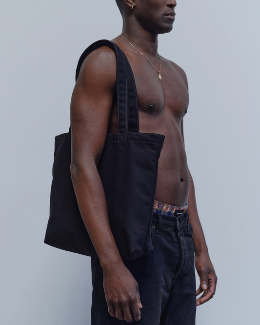 CANVAS TOTE, BLACK