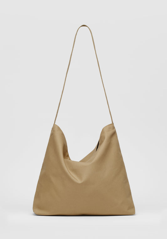 CANVAS MAIL BAG, TAUPE