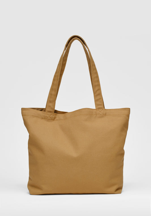 CANVAS TOTE, CAMEL limited