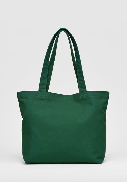 CANVAS TOTE, GREEN limited