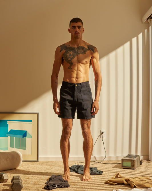 CANVAS WORKER SHORT