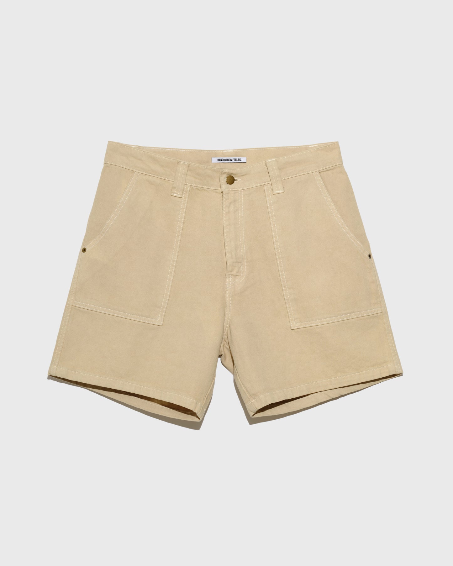 CANVAS WORKER SHORT - Sand