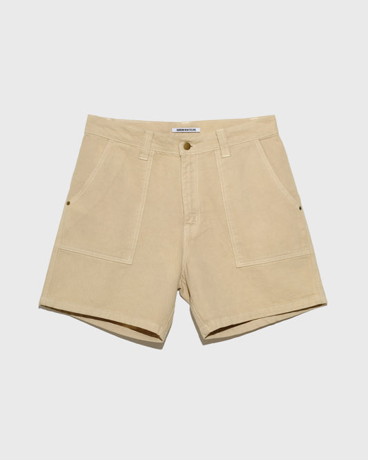 CANVAS WORKER SHORT - Sand