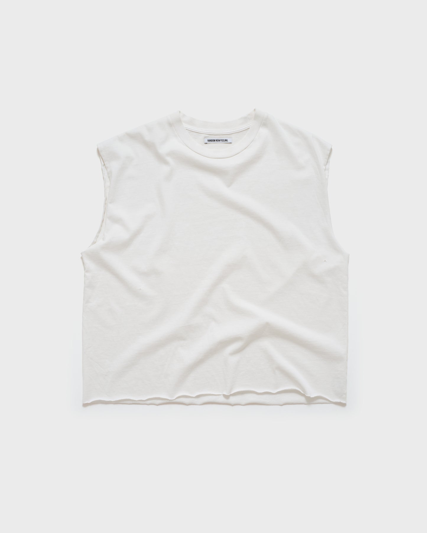 CROP CUT OFF - Off White