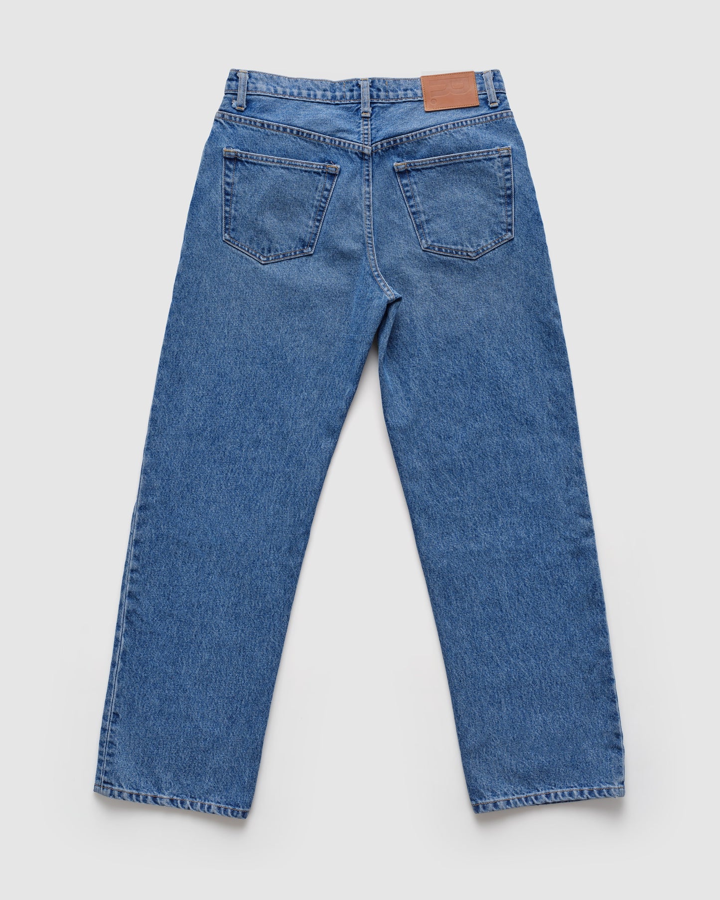 RD202-R / RELAXED FIT DENIM JEANS, STONE WASH